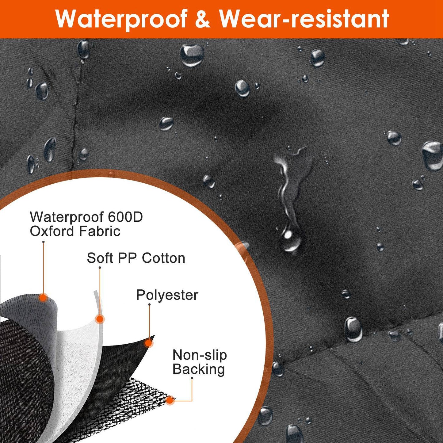 Waterproof Scratchproof Pet Car Seat Cover