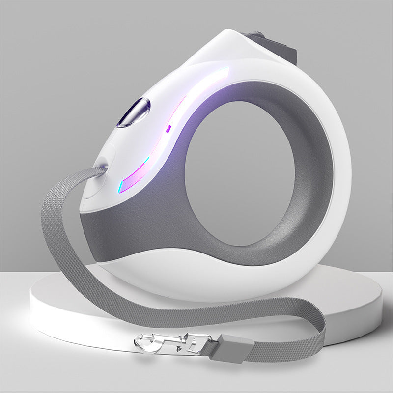 Automatic Retractable Leash LED Tow Rope